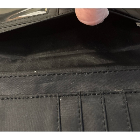 Nostalgia Women’s Wallet 1950’s Theme Marilyn Monroe Cars Eiffel Tower 8x4.5” - Picture 10 of 12